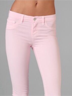 Women's J Brand Light Pink Skinny Jeans